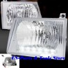 Ford Econoline Scheinwerfer LED Klarglas 92 - 06 2006 1992 E150 E250 E350 E450