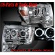 Für Ford F150 09 - 14 Projector Scheinwerfer CCFL Angeleyes LED 2009 2014 Chrom