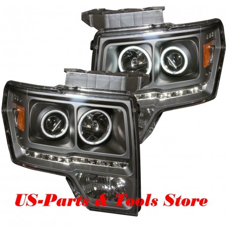 Für Ford F150 09 - 14 Projector Scheinwerfer CCFL Angeleyes LED 2009 2013 B G2