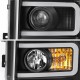 Für Ford F250 F350 F450 Scheinwerfer Neon Tube LED schwarz 11 - 16 2016 2011