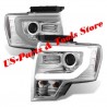 Für Ford F150 09 - 14 Projector Scheinwerfer Lightbar DRL LED NEU 2009 2014 Ch