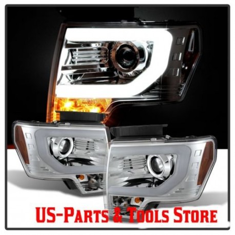 Für Ford F150 09 - 14 Projector Scheinwerfer Lightbar DRL XENON 2009 2014 Ch