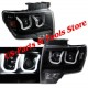 Für Ford F150 09 - 14 Projector Scheinwerfer CCFL Angeleyes LED 2014 2009 Black