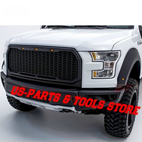 Für Ford F150 2015 - 2017 Kühlergrill Raptor Style Frontgrill Grill LED 17 15