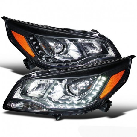 Chevrolet Malibu Projector Scheinwerfer LED schwarz 13 - 15 2013 2014 2015 A