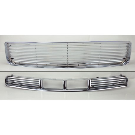 Für Ford Mustang V6 : Kühlergrill Grill Set 05 - 09 2005 2009 Frontgrill chrom