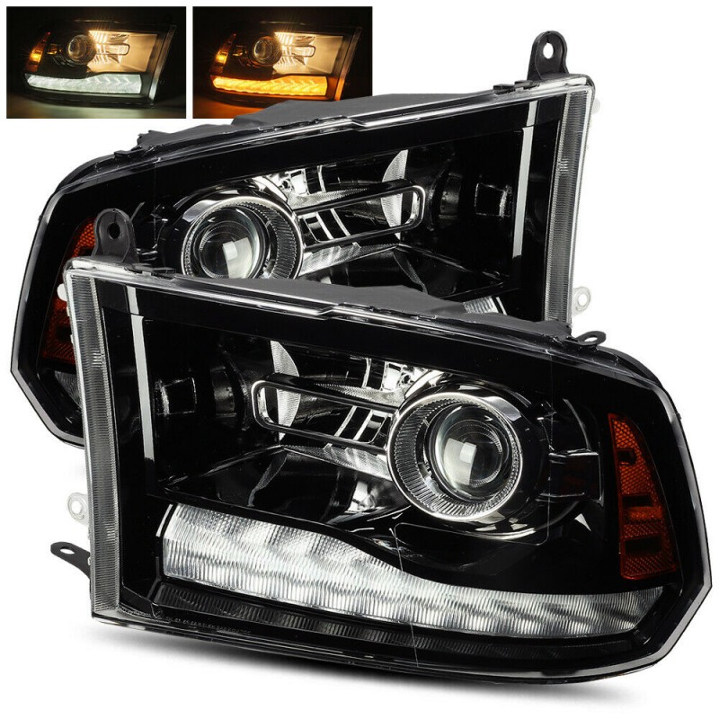 DODGE RAM 2009 2018 PROJECTOR SCHEINWERFER 09 18 14 2015 2014 17