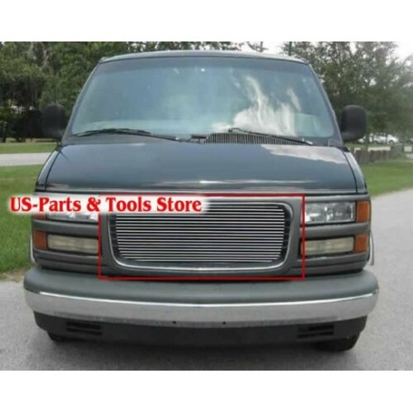 GMC Savana 96 - 02 Kühlergrill Einsatz Frontgrill Aluminium Grill 1996 1997 2002