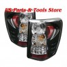 99-04 Jeep Grand Cherokee LED Rückleuchten schwarz SATZ gelber Blinker 2004 00