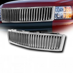 Für Chevrolet Silverado 1500 Kühlergrill chrom 07 - 13 Custom Grill 2007 2013