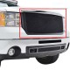 Für GMC Sierra 2500 3500 07 - 10 Kühlergrill Frontgrill Gitter Grill schwarz