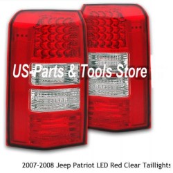 07-11 Jeep Patriot LED Rückleuchten m.Blinker gelb! NEU 2007 2011 2008 08 10