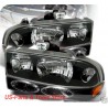 Chevrolet S10 Blazer Scheinwerfer Set Klarglas,Blinker schwarz 98 - 04 1998 2004