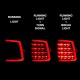 Dodge Ram LED Rückleuchten Plasma Tube chrom 2009 2010 2018 2012 09 10 18 17 NC