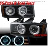 Chevrolet Colorado GMC Canyon 04 - 12 Projector Scheinwerfer CCFL Angeleyes s.