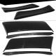 Für Ford Mustang 2015 - 17 Louvers Seitenscheibe Side scoop set 2017 Covers