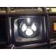Hummer H2 LED Scheinwerfer schwarz DRL