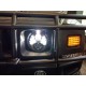 Hummer H2 LED Scheinwerfer schwarz DRL