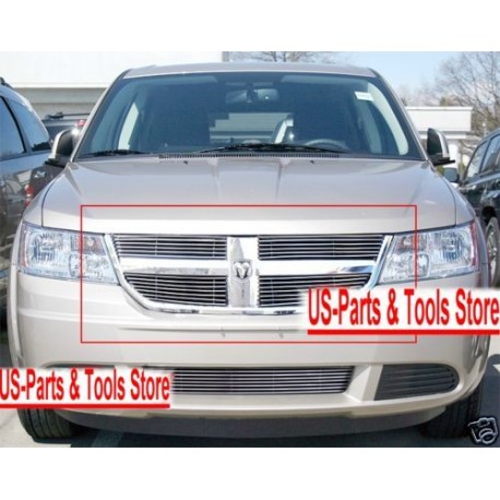 09-10 Dodge Journey Kühlergrill poliert Kühler Grill