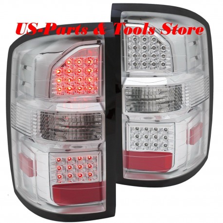 GMC Sierra 1500 14 - 15 LED Rückleuchten chrom 2014 2015 tail lights