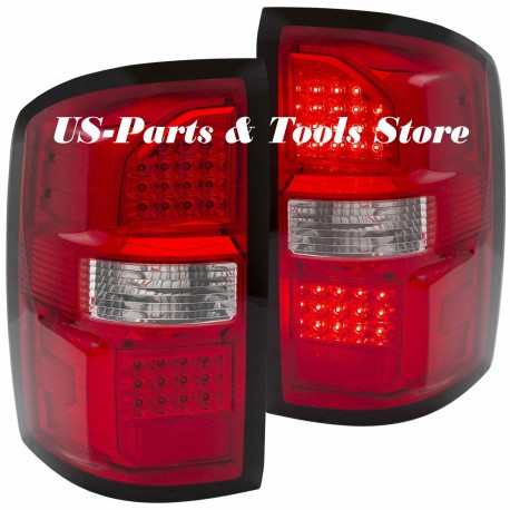 GMC Sierra 1500 14 - 15 LED Rückleuchten rot 2014 2015 tail lights