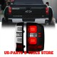 Chevrolet Silverado 2014 - 2018 LED Tube Rückleuchten black 14 18 tail lights L