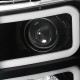 Chevrolet Silverado 2007 -2013 Scheinwerfer Projector Neon Tube schwarz 07 13 N