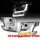 Chevrolet Tahoe Suburban Scheinwerfer LED Tube chrom 2015 - 2018 15-18 2016 16