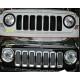 Jeep Patriot 11 - 18 Kühlergrill Chrom Grill Einsätze Chromgrill 2011 2017 17 18