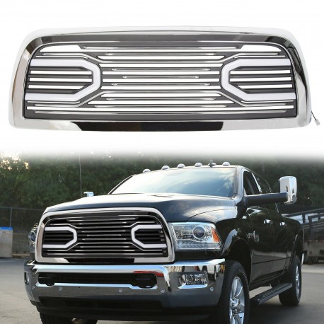 Für DODGE Ram 2500 10 18 Kühlergrill chrom LED Grill 2013 2018 2010 Frontgrill