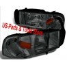DODGE RAM 94 - 01 KLARGLAS SCHEINWERFER EINTEILIG smoke 1994 2001 1998 98 99 96