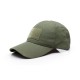 Basecap für Aufnäher Klett schwarz , army green