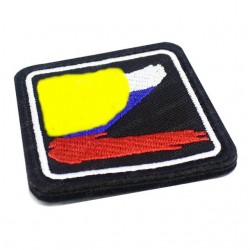 Patch Aufnäher Russland Russia Armee Special Force Klett Flagge Fahne PMC Wagner