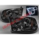 Für DODGE RAM 2009 2018 CCFL PROJECTOR SCHEINWERFER 09 - 18 2009 2010 2015 LED smoke