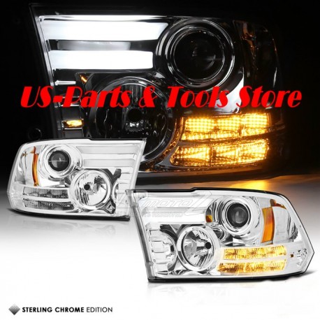 DODGE RAM 2009 2018 PROJECTOR SCHEINWERFER 09 - 18 14 2009 2012 2010 2016 LED