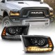 DODGE RAM 2013 2018 PROJECTOR SCHEINWERFER 13 - 18 14 2015 2014 17 LED OBK