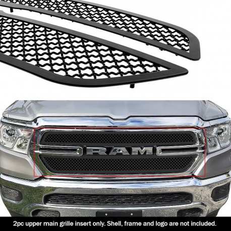 DODGE RAM 1500 2019 2021 Gitter Grill Einsätze schwarz Frontgrill 19 20