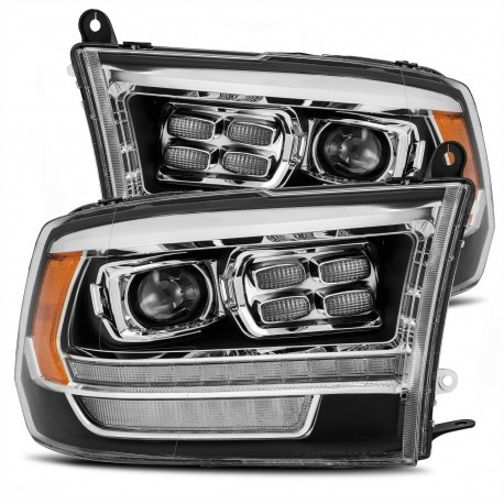 DODGE RAM 2009 - 2018 PROJECTOR SCHEINWERFER 09 18 14 2012 2010 12 LED SEQ 5BC