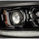 DODGE RAM 2009 - 2018 PROJECTOR SCHEINWERFER 09 18 14 2012 2010 12 LED SEQ 5B