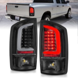 Für Dodge Ram : LED Rückleuchten Neon Tube schwarz 2002 - 2006 05 02 06 Neon Oled