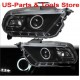 10-14 FORD MUSTANG 2010 - 2014 CCFL PROJECTOR SCHEINWERFER LED Angeleyes 10 12 14 2012
