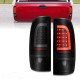 Für Ford F150 F250 F350 F450 : 97 - 07 LED Rückleuchten black 1997 2007 tube BS