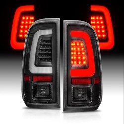 Für Ford F250 F350 F450 : 08 - 16 LED Rückleuchten schwarz 2008 2016 tube