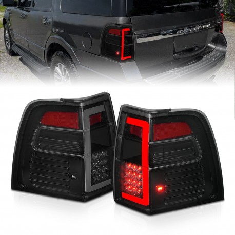 Für Ford Expedition 07 - 17 : LED Tube Rückleuchten schwarz smoke 2007 2012 09 2010 2008