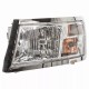 DODGE Dakota Scheinwerfer Klarglas chrom einteilig 2008 2011 2010 2009 08 11 09