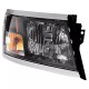 DODGE Dakota Scheinwerfer Klarglas schwarz einteilig 2008 2011 2010 2009 08 11 09