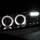 94-98 FORD MUSTANG PROJECTOR SCHEINWERFER 1 Teilig LED,SATZ! NEU!Chrom 1994 96