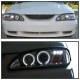 94-98 FORD MUSTANG PROJECTOR SCHEINWERFER 1 Teilig LED,SATZ! NEU!Chrom 1994 96