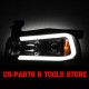 Für DODGE CHARGER 06 - 10 : SCHEINWERFER SATZ PROJECTOR Tube schwarz 2006 2010 08