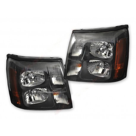 Cadillac Escalade 2002 Scheinwerfer Schwarz 03 - 06 EXT ESV HID Xenon 2006 2003